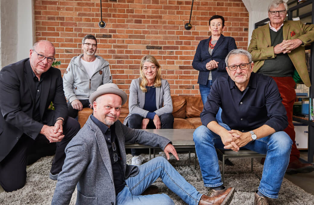Kompetenz 7: Das Team um Matthias Wolter.